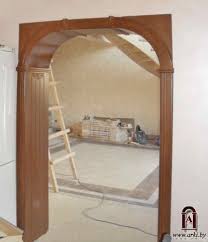 как оформить дверной проем без двери на кухню фото Mezhkomnatnye Arki Apartment Design Door Design Home Decor