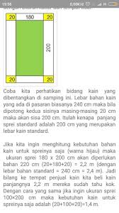 Pola Sprei Sprei Kain Seprai