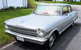 Image result for Silver Blue 1962 Nova