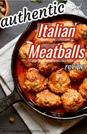 Authentic Italian Meatball Recipe Mama Mia It S A So Good Recipe Italian Meatballs Recipe Authentic Italian Meatballs Meatball Recipes