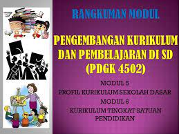 Contoh laporan presentasi on the job learning ( ojl ) dalam format powerpoint (pptx) ini merupakan salah satu kegiatan on the job learning bagi semoga laporan presentasi ojl untuk calon kepala sekolah yang bisa bapak/ibu guru unduh sebagai acuan dasar dalam pembuatan laporan bermanfaat. Modul 5 Profil Kurikulum Sekolah Dasar Modul 6 Kurikulum Tingkat Satuan Pendidikan Ppt Download