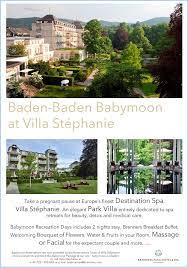 baden baden babymoon at villa stephanie destination spa destination spa babymoon babymoon destinations