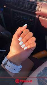 Out of all the acrylic choices, the traditional pink and white design continues to reign supreme. Acrylic Nails Short Blue Acrylic Acrylic Nails Acrylicnailssquare Acrylicnailsstiletto Acrylic Nails Short Square Acrylic Nails Square Acrylic Clara Beauty My