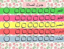 جدول لتعليم الأطفال الصلاة Ramadan Kids Ramadan Activities Blog Planner Printable