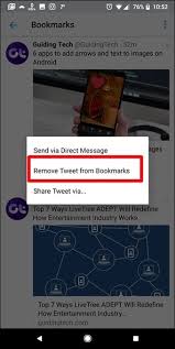 To learn how to delete bookmarks chrome, follow these steps: How To Use Twitter Bookmarks Feature