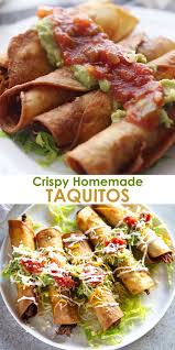 Homemade Taquitos Recipe Mexican Food Recipes Mexican Food Recipes Authentic Homemade Taquitos