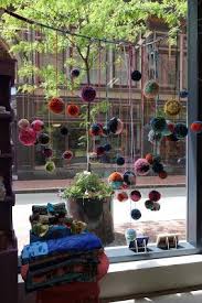 Providence Yarn Store Yarn Display Store Window Displays