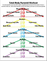 Total Body Pyramid Workout Cookiesncrunches Com Pyramid