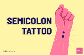 On wrists, behind ears, above ankle bones, and more. Semicolon Tattoo Because Your Story Isn T Over Ink Blog