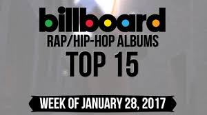 Top 15 Billboard Rap Hip Hop Albums Week Of January 28 2017 Charts