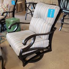 Mallin Volare Cushion Swivel Club Chair Latitude Horizon Outdoor Furniture Sunnyland Outdoor Patio F In 2020 Swivel Club Chairs Club Chairs Outdoor Patio Furniture