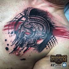 Trash Polka Spartan Sponsor Trash Polka Chest Tattoo Designs Trash Polka Trash Polka Tattoo Spartan Tattoo