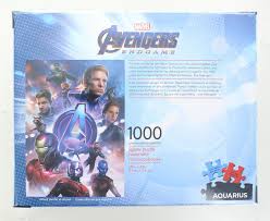 Marvel avengers 1000 piece puzzle. Aquarius Marvel Avengers End Game 1000 Piece Jigsaw Puzzle Walmart Com Walmart Com