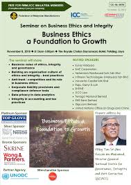 The securities commission malaysia, abbreviated sc, a statutory body entrusted with the responsibility of regulating and systematically developing the capital markets in malaysia. Asean Csr Seminar On Business Ethics And Integrity 8 Nov Malaysia