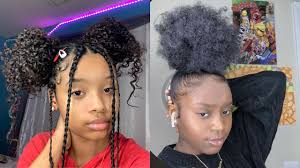 Discover some of our favorite hair color ideas for natural hair on all things hair. Cute Natural Curly Hairstyles Youtube