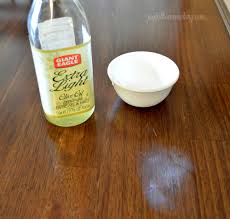 To get rid of it, make a paste with salt and water. Remove White Spots From Wood Joyful Homemaking
