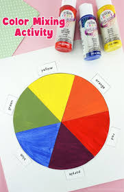Color Mixing Activity For Kids I