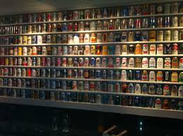 Beer Can Wall Perfect For The Beer Can Collection Beer Display Beer Bottle Display Beer Wall