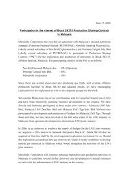 The electricity (amendment) ordinance, 2003 (cap a109); Participation In Block Sk310 Production Sharing Contract In