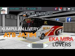 Asiknya ada banyak template livery gratis yang beredar di internet yang. Livery Mba Eka Dan Mira Hd Dan Xhd Bussid Youtube