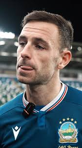 The gaffer had a message for our Kit Manager Gary Eccles as he was awarded  the Linfield FC Merit Award last night for 40 years of service to the club  🔵 #COYB #