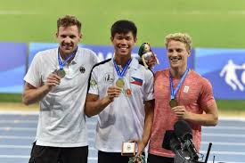 Ej obiena bested 2016 rio games gold medalist thiago braz to place atop the podium in swedish meet in the buildup to the tokyo olympics. Pole Vaulter Ej Obiena Sets New Ph Record Edge Davao