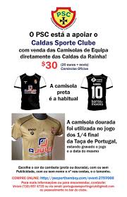 PORTUGUESE SPORTING CLUB - Caldas Sporte Clube Camisola Fundraiser