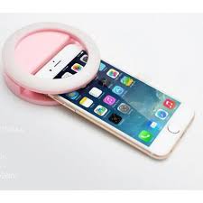Capa De Celular Com Luz Para Selfie Anillo Aro De Luz Led Para Celular Con Clip Contoysa Rosa En 2020 Luces Para Celular Led Luz Led