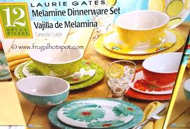 Maybe you would like to learn more about one of these? Costco Pandex Laurie Gates 12 Pc Melamine Dinnerware Set 23 99