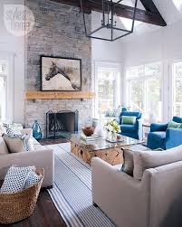 Coastal Muskoka Living Interior Design Ideas Home Bunch An Interior Design Luxury Homes Blo Farm House Living Room Livingroom Layout Cottage Living Rooms
