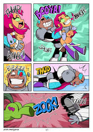 Rule34 - If it exists, there is porn of it  garabatoz, beast boy, cyborg  (dc), starfire  5169416
