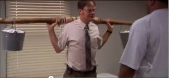 You can make dumbbells with the bricks same as described above. So I Ve Been Using Bricks As Dumbbells My Husband Says This Qualifies For Dwight S Gym From The Office Hey Bricks Are 88 Cents Each Frugal