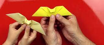 How To Fold An Origami Bat Art For Kids Hub Art For Kids Hub Art For Kids Origami