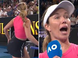 Danielle Collins booed off court after wild act towards irate crowd after  win over Aussie Destanee Aiava