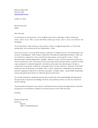 Cover Letter To Recruiter