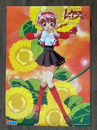 Magic Knight Rayearth Hikaru Shidou Poster Rare Sega Clamp Japan Anime |  eBay
