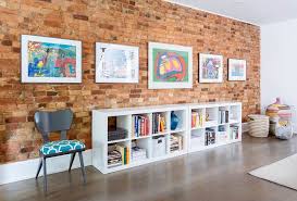 Putting a picture on a brick wall requires elbow grease and a full toolbox, but designer ann wilhelm proves it's. 100 Brick Wall Living Rooms That Inspire Your Design Creativity