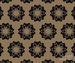 Discover hundreds of ways to save on your favorite products. Bold Floral Pattern On An Old Gold Background For A Rich Designer Look Digital Art By Peta Brown