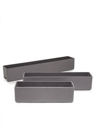 This large window box planter will provide enough space to let you practice your gardening skills. Balconia Rectangular Window Box Planter In Anthracite Grey Small Medium Large