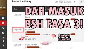 Bantuan sara hidup (bsh) digantikan dengan bantuan prihatin rakyat (bpr)… Bsh 2018 Fasa 3 Bsh 2019 1st Payment