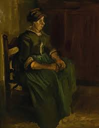 ˈvɪnsənt ˈʋɪləm vɑŋ ˈɣɔx (listen); Datei Vincent Van Gogh Peasant Woman Seated 1885 Jpg Wikipedia