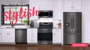 Say for example coffee makers so when shopping for kitchen appliances, especially for a new kitchen or you're planning a makeover, you should put some attention to acquiring the right. Kitchen Colors With White Cabinets And Black Appliances Youtube