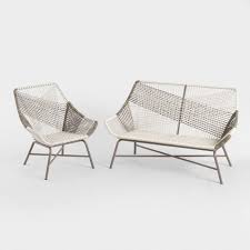 Gray Woven All Weather Wicker Andalusia Outdoor Chair V6 Outdoor Patio Decor Outdoor Chairs Outdoor Bench
