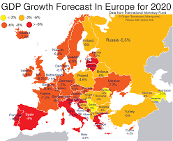 Our work in european countries. Gdp Growth Forecast In European Countries Map Covid 19