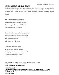 We did not find results for: Sayang Sarawak Ucapan Selamat Hari Gawai Pantun Oleh Facebook