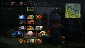 Dota 2 Interface Redesign On Behance Interface Game Interface Redesign