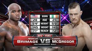 Conor mcgregor began fighting at the ring of truth promotion in ireland before turning professional, winning the cwfc featherweight and lightweight championships. Ufc Debut Conor Mcgregor Vs Marcus Brimage Free Fight Youtube