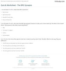 There was something about the clampetts that millions of viewers just couldn't resist watching. Quiz Worksheet The Bfg Synopsis Study Com