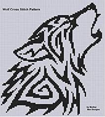 93 x 105 colors used: Amazon Com Wolf Cross Stitch Pattern Ebook Designs Mother Bee Kindle Store