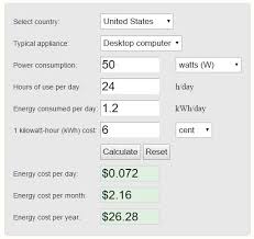 The following calculator can be used to calculate the electric energy cost on a daily, monthly and annual basis. Will Hosting My Server 24 7 Raise My Electricity Bill Up Problems Bugs And Feedback Openrct2